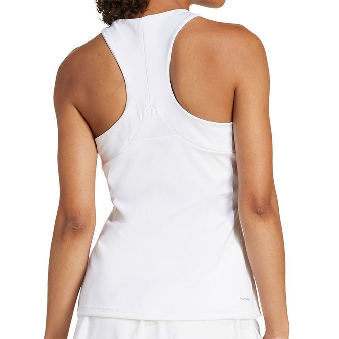 adidas Y Tank Womens Top - White