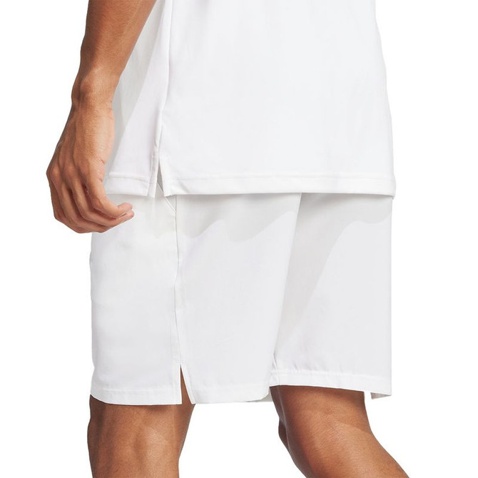 adidas Club 9 inch Short - White