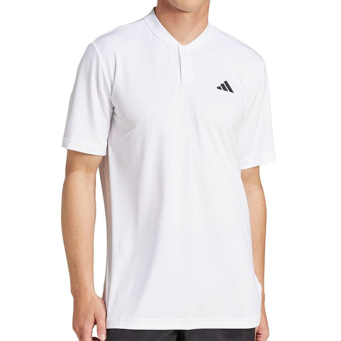 adidas Club Henley - White