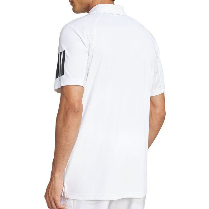 adidas Club 3 Stripe Polo - White - 3