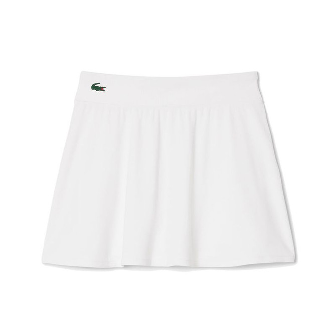 Lacoste Core Performance Tennis Skirt - White