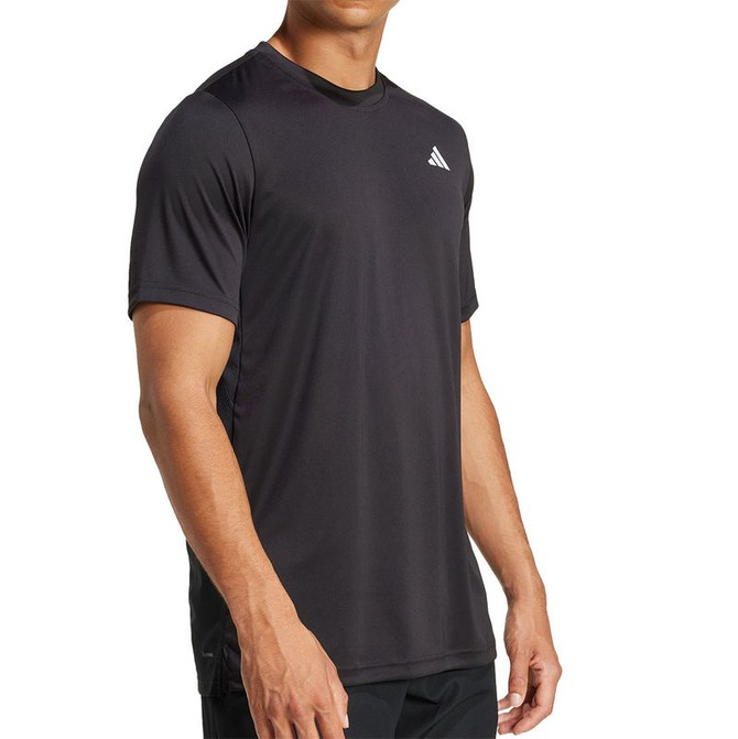 adidas Club Tee Shirt - Black - 3