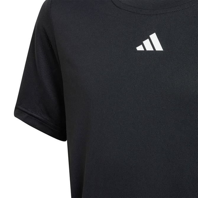adidas Boys Tee Shirt Pro - Black - 2