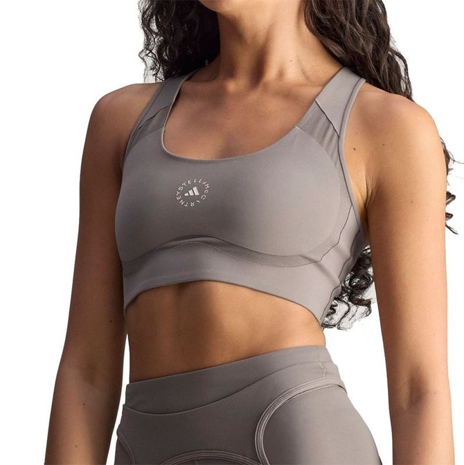 adidas by Stella McCartney Power Impact Bra - Charcoal