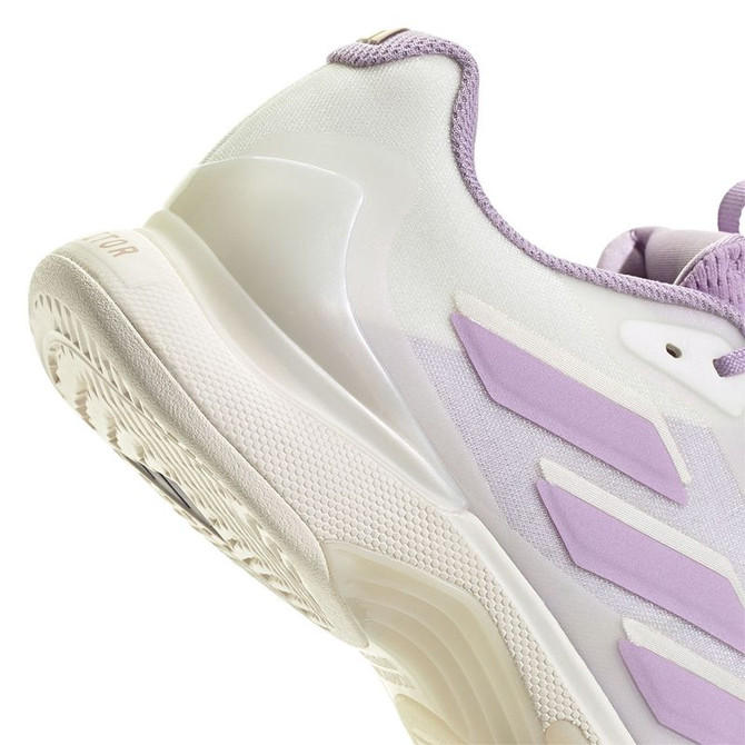 adidas Avacourt 2 Womens Tennis Shoe - White/Powder Plum/Aurora Plum - 7