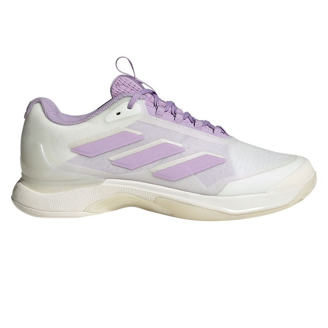 adidas Avacourt 2 Womens Tennis Shoe - White/Powder Plum/Aurora Plum