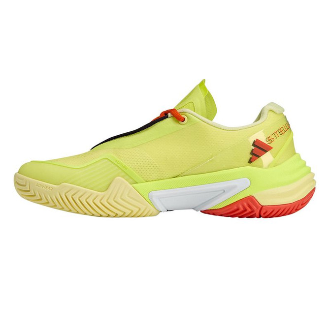adidas Stella McCartney Barricade Womens Tennis Shoe - Bahia Glow/Ice Yellow/Collegiate Orange - 3