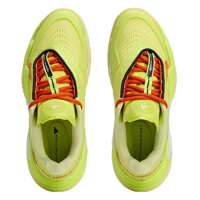 adidas Stella McCartney Barricade Womens Tennis Shoe - Bahia Glow/Ice Yellow/Collegiate Orange - 6