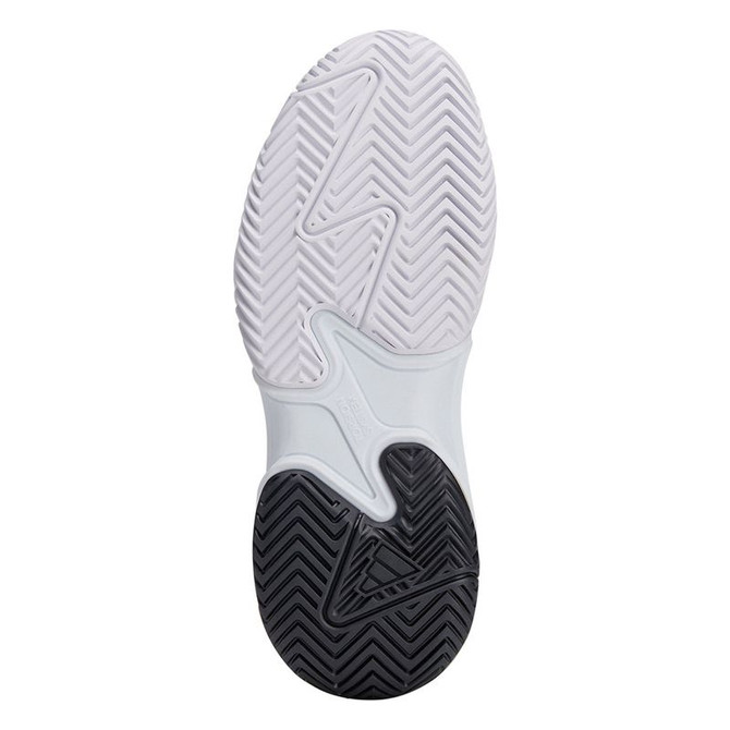 adidas Stella McCartney Barricade Womens Tennis Shoe - Black/Silver Metallic/Almond Milk - 2