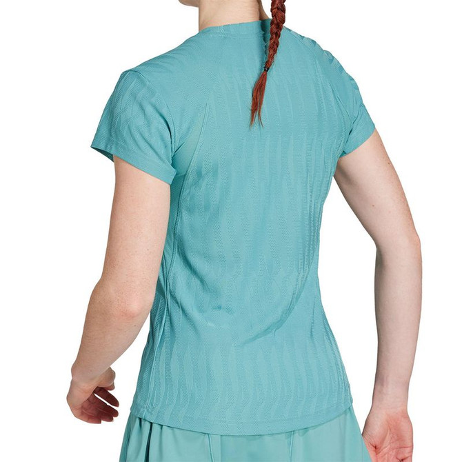adidas Freelift Tee Shirt - Powder Teal - 2
