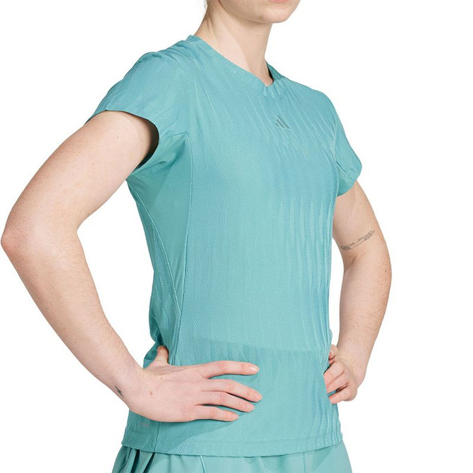 adidas Freelift Tee Shirt - Powder Teal - 3