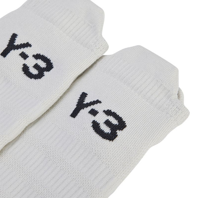 adidas Y-3 Tennis Ankle Sock - Orbit Grey/Black - 3