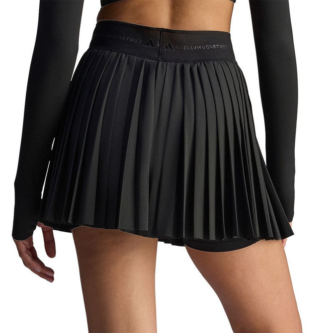 ★新品★　adidas　ステラ マッカートニー　Court Skirt adidas by Stella McCartney Pleated Skirt - Black | Midwest Racquet