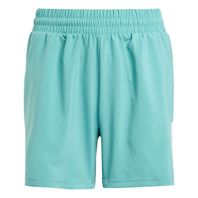 adidas Club 3 Stripe Boys Short - Powder Teal