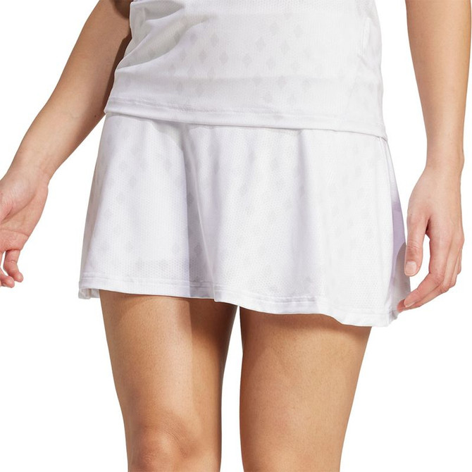 adidas Club Graphic Skirt - White/Dash Grey