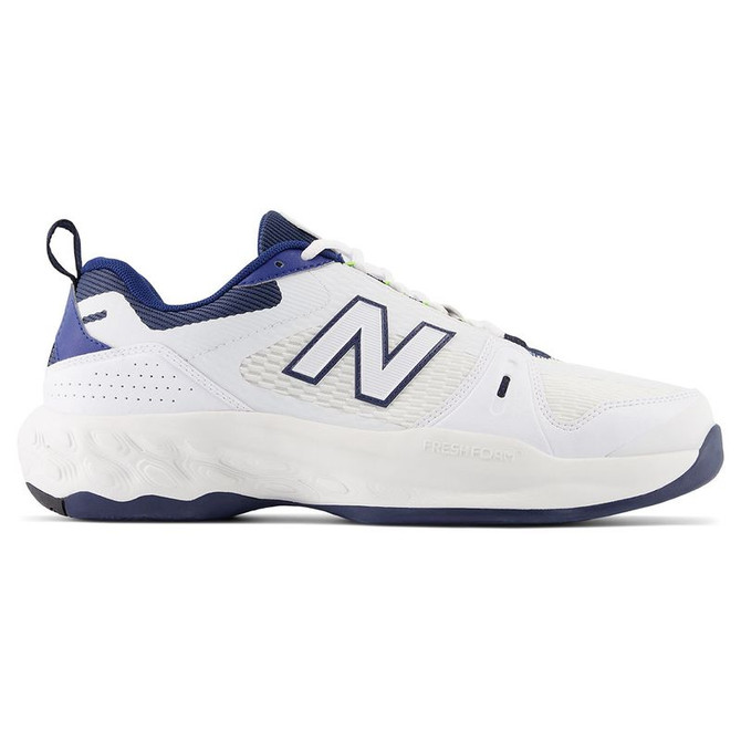 New Balance Fresh Foam X 1007 (D) Mens Tennis Shoe - White/Navy