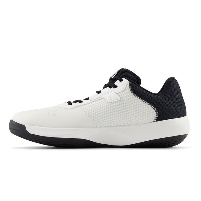 New Balance 696v6 (2E) Mens Tennis Shoe  - White/Black - 3