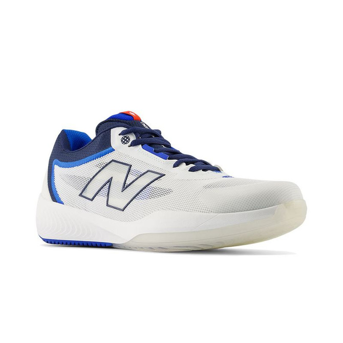 New Balance 996v6 (D) Mens Pickleball Shoe - White/Team Navy - 4
