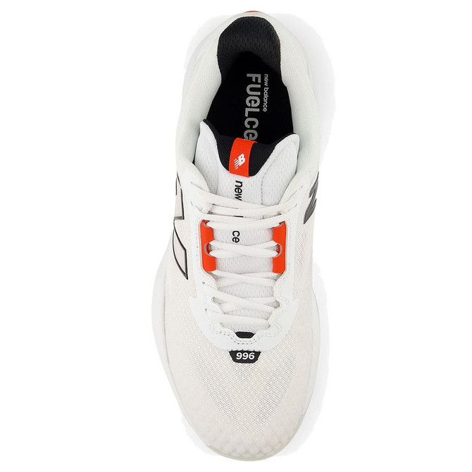 New Balance 996v6 (2E) Mens Tennis Shoe - White/Black/Red - 4