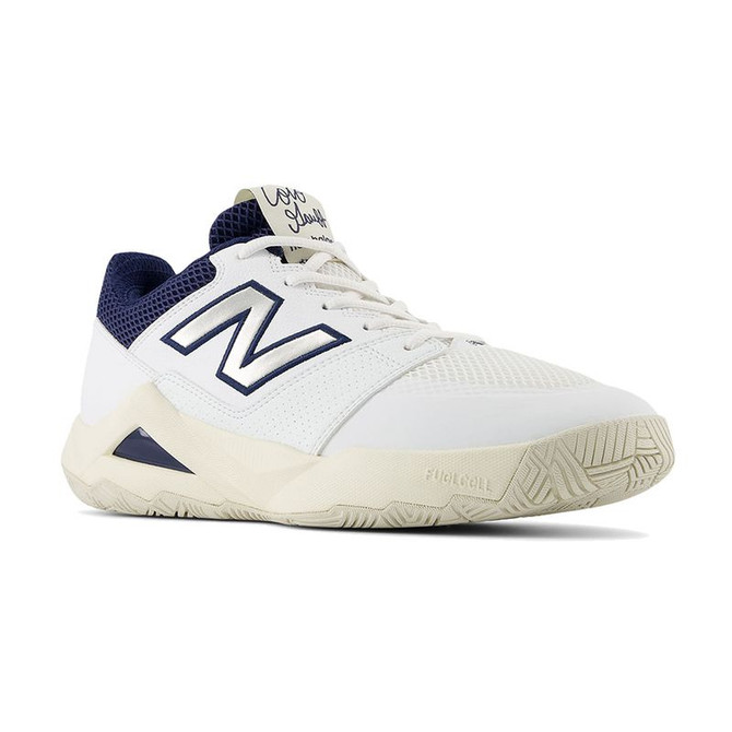 New Balance Coco Delray (D) Mens Tennis Shoe - White/Navy - 4
