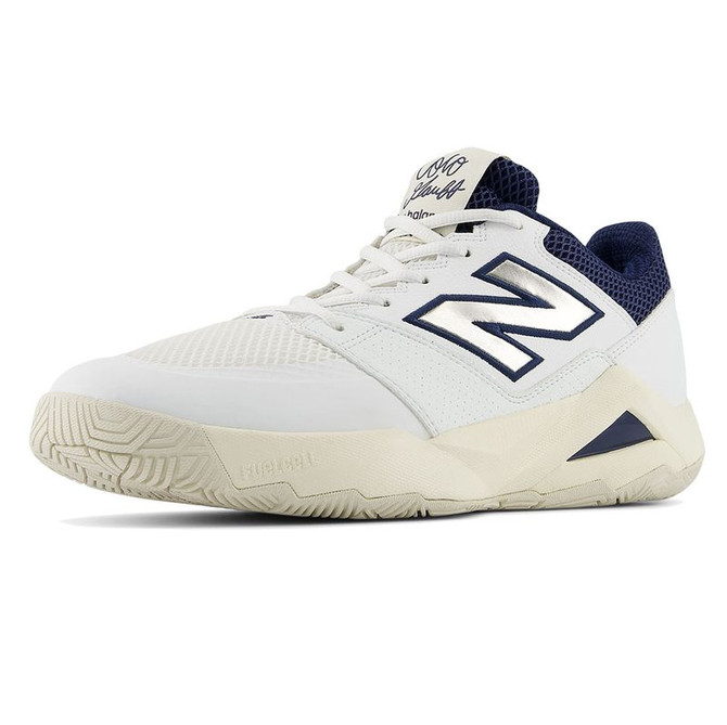 New Balance Coco Delray (D) Mens Tennis Shoe - White/Navy - 6