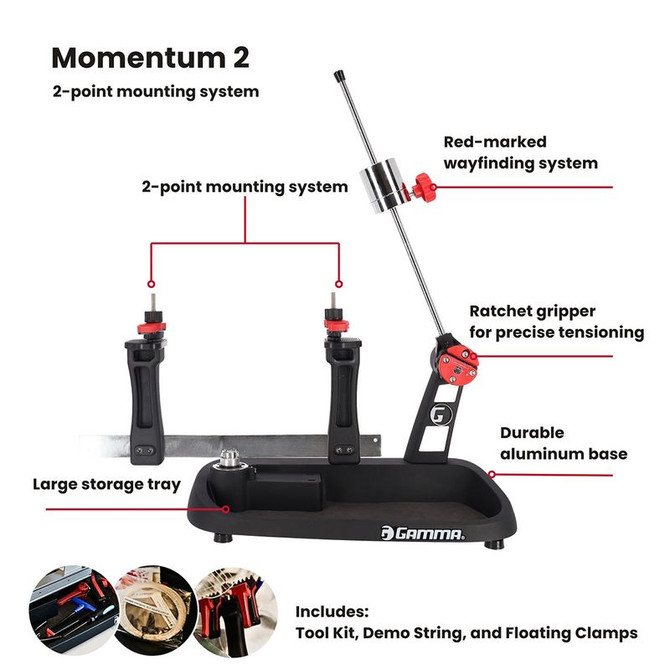 Gamma Momentum 2 Drop Weight Stringing Machine - 2