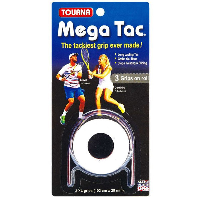 Tourna Mega Tac OverGrip (3 Pack) - 3