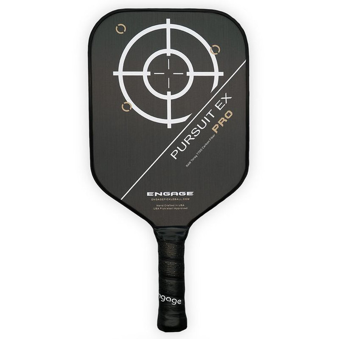 Engage Pursuit Pro EX Black Pickleball Paddle