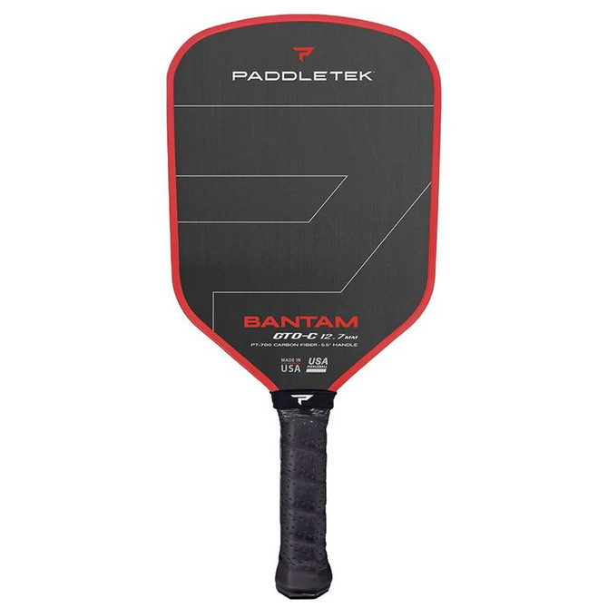 Paddletek Bantam GTO-C 12.7mm Fire Red Pickleball Paddle