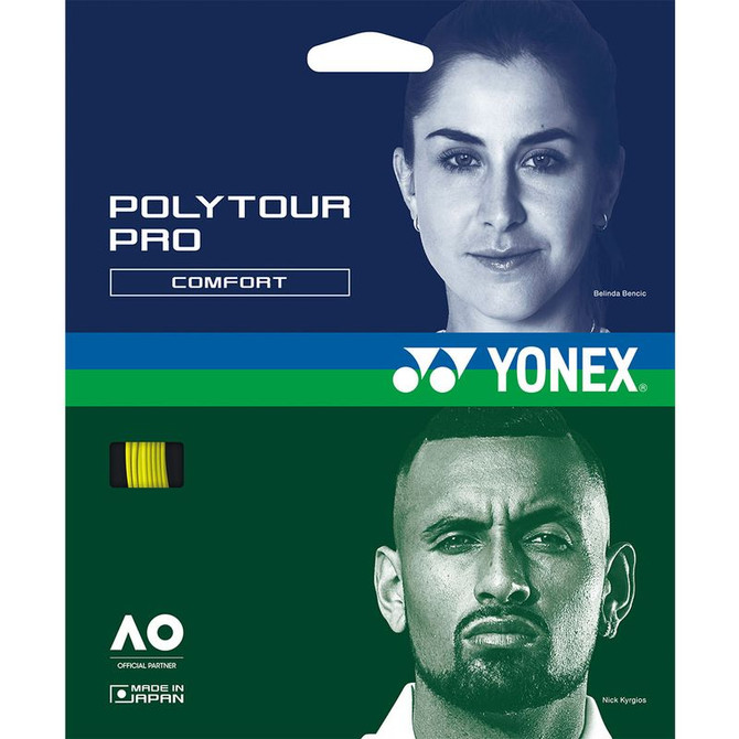 Yonex Poly Tour Pro 120 17G Optic Yellow Tennis String
