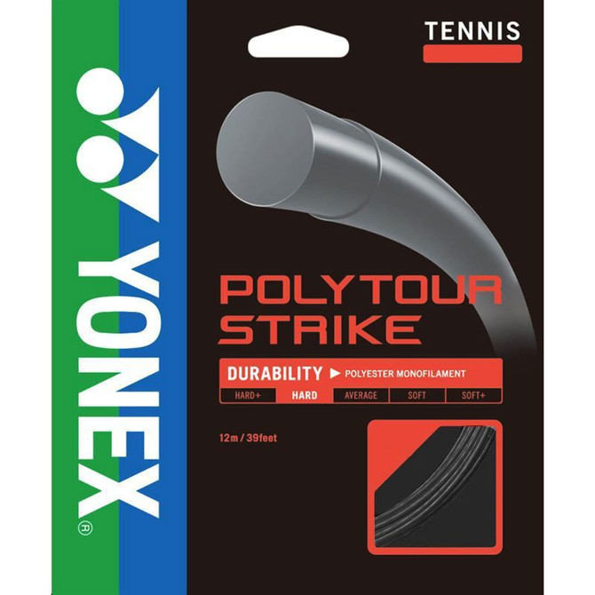 Yonex Poly Tour Strike 130 16G Cool Black Tennis String