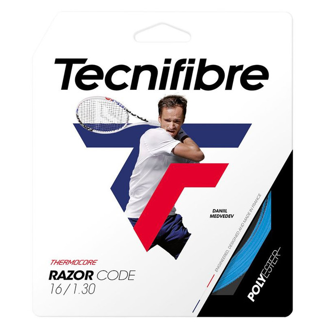 Tecnifibre Razor Code 16G Blue Tennis String