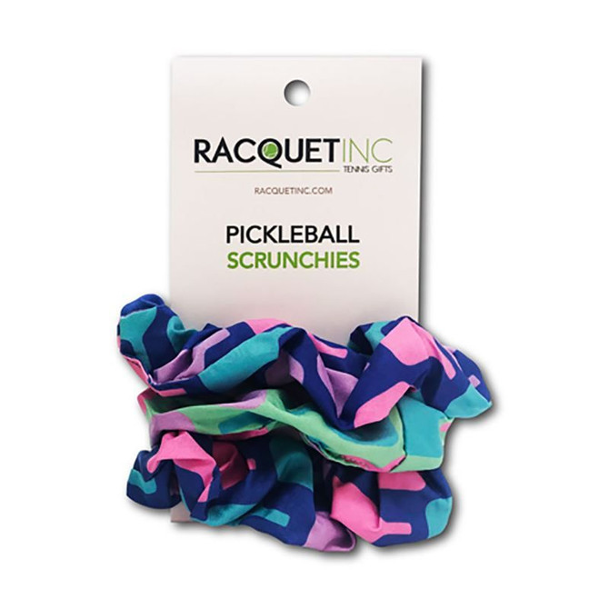 Racquet Inc Pickleball Scrunchies - Purple/Green
