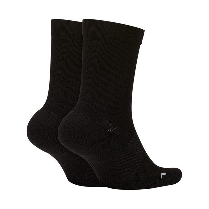 Nike Court Multiplier Cushioned Crew Sock (2 pairs) - Black - 2