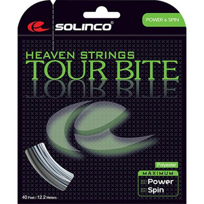 Solinco Tour Bite 16G Silver Tennis String