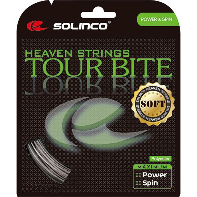 Solinco Tour Bite Soft 18G Silver Tennis String