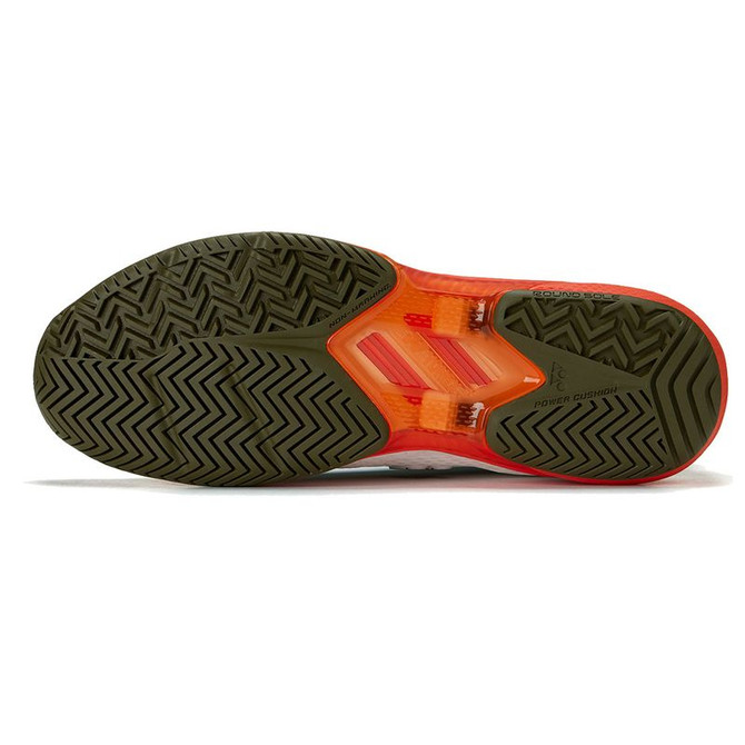 Yonex AD-ACCEL Mens Tennis Shoe - White/Orange - 2