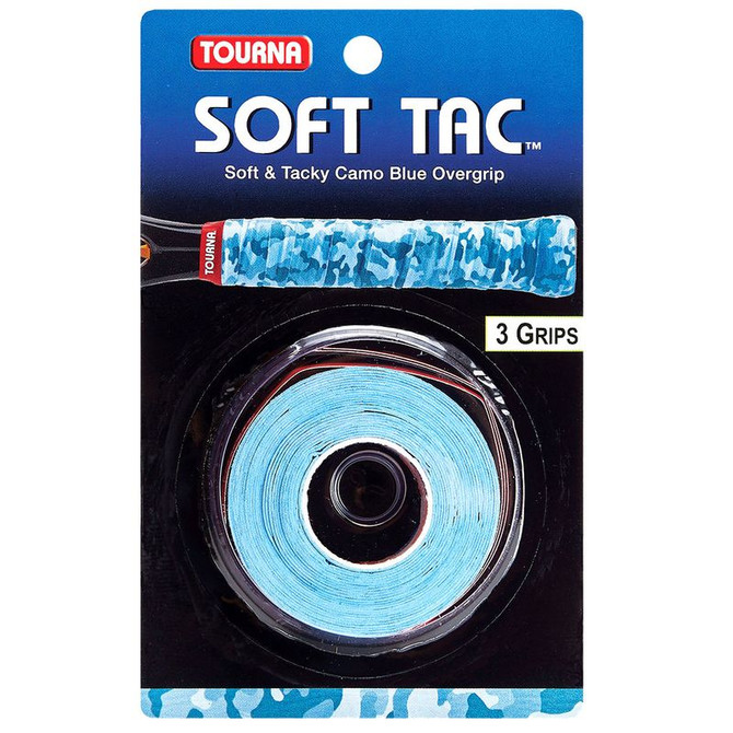 Tourna Soft Tac 3pk Overgrip - Blue