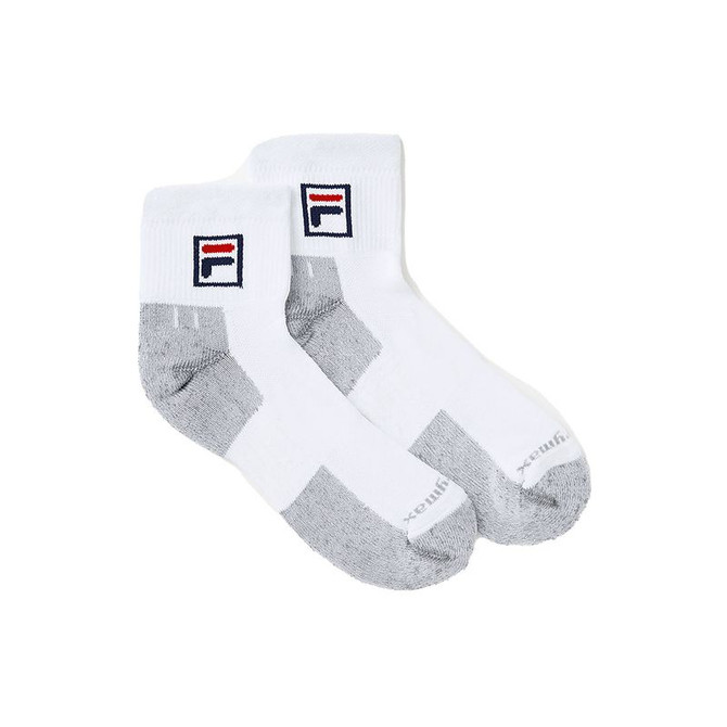 Fila Quarter Crew Sock - White