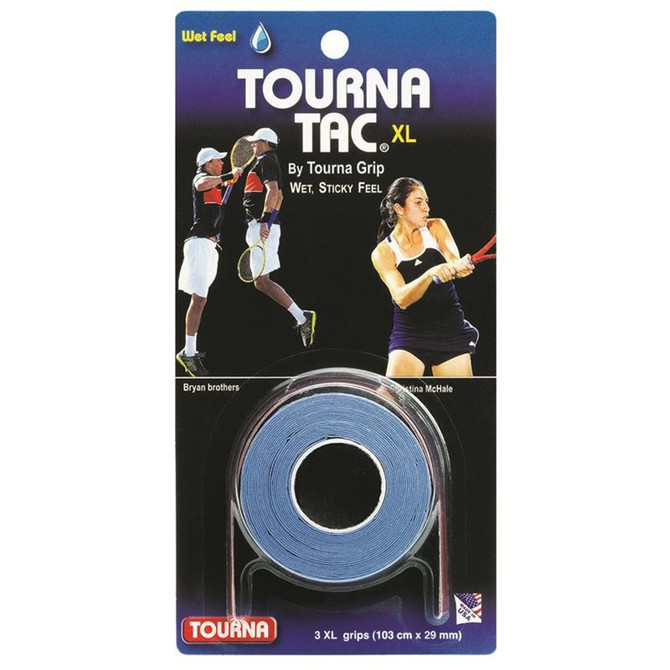 Tourna Tac White OverGrip (3 Pack) - 3