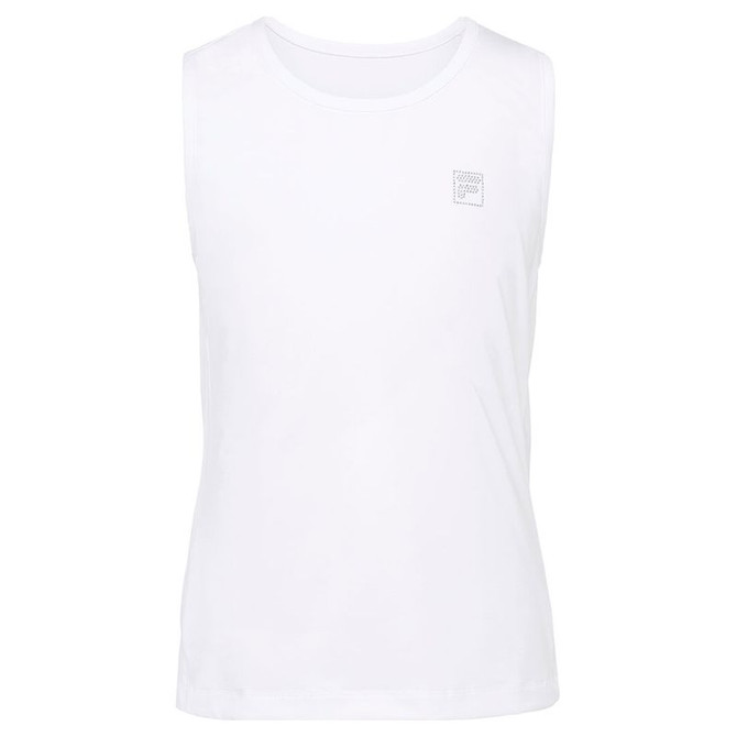 Fila Girls Full Coverage Tank Top - White