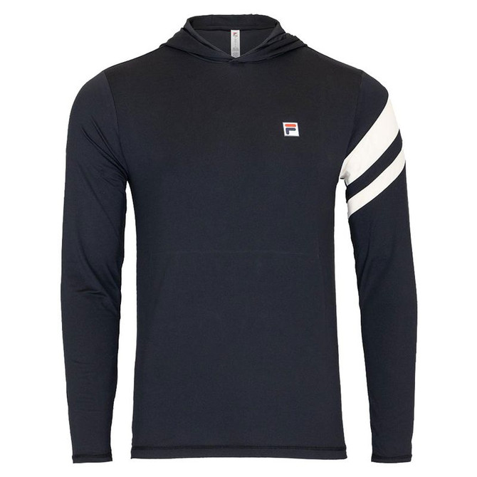 Fila Essentials Long Sleeve Hoodie - Black/Angora