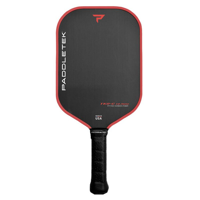 Paddletek Tempest TKO-C 14.3 Red Pickleball Paddle - 2