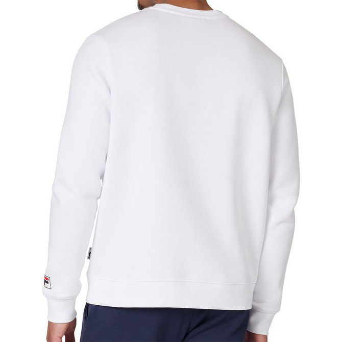 Fila Tennis Crewneck Sweatshirt - White - 2