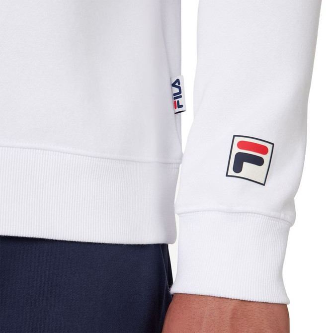 Fila Tennis Crewneck Sweatshirt - White - 4