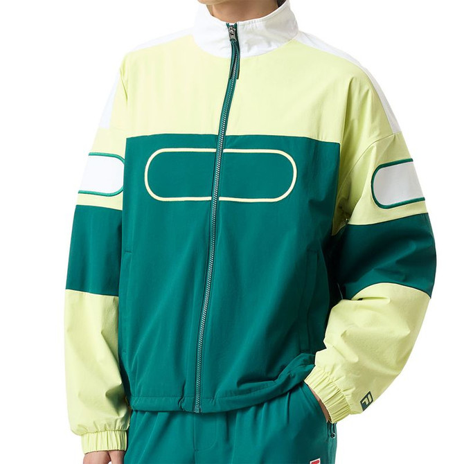 Fila Center Court Podium Jacket - Rainforest/Shadow Lime