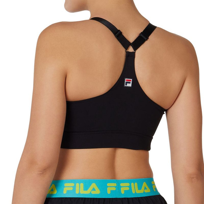 Fila Essentials Medium Support Bra - Black - 3