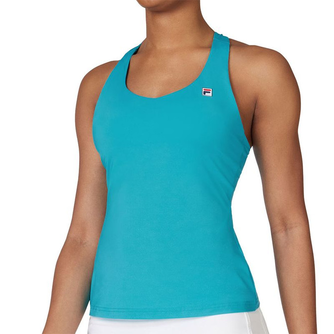 Fila Essentials Racerback Tank Top - Scuba Blue