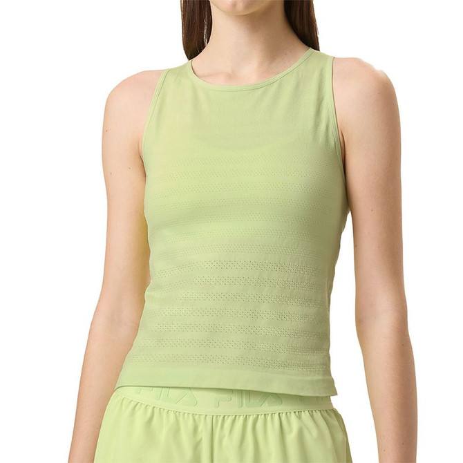 Fila Center Court Seamless Tank Top - Shadow Lime