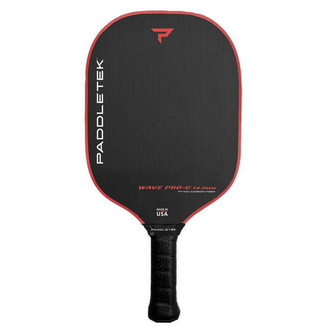 Paddletek Tempest Wave Pro-C 14.3 Red Pickleball Paddle - 2
